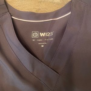 Grey medium W123 scrubs. New with tags